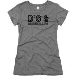 Ladies Slim Fit Super Soft Triblend Tee