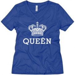 Ladies Relaxed Fit V-Neck Tee