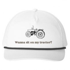 Snapback Five-Panel Rope Hat