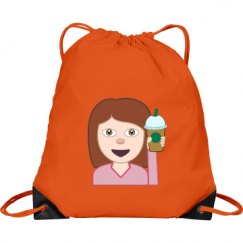 Port & Company Drawstring Cinch Bag