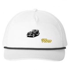 Snapback Five-Panel Rope Hat