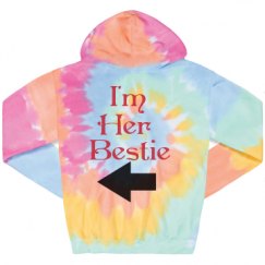 Unisex Tie-Dye Fleece Hoodie