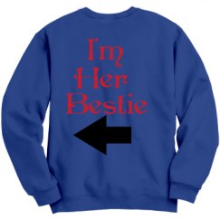 Unisex Film and Foil Crewneck Sweatshirt