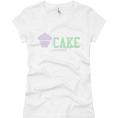 Ladies Slim Fit Basic Promo Jersey Tee