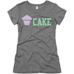 Ladies Slim Fit Super Soft Triblend Tee