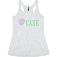 Ladies Slim Fit Super Soft Racerback Triblend Tank