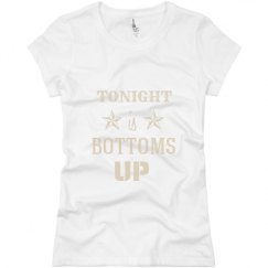 Ladies Slim Fit Basic Promo Jersey Tee