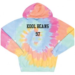 Unisex Tie-Dye Fleece Hoodie