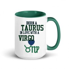 15oz Ceramic Mug with Color Inside