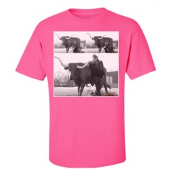 Unisex Ultra Cotton Safety Neon Crewneck Tee