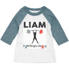 Toddler 3/4 Sleeve Raglan Tee
