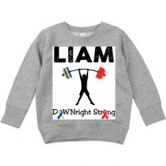 Toddler Crewneck Basic Promo Sweatshirt