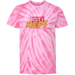 Youth Tie-Dye Cyclone Pinwheel Tee