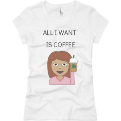 Ladies Slim Fit Basic Promo Jersey Tee