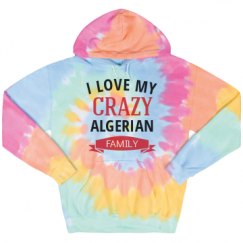 Unisex Tie-Dye Fleece Hoodie