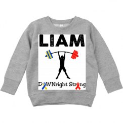 Toddler Crewneck Basic Promo Sweatshirt