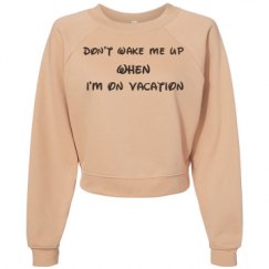 Women's Raglan Pullover Fleece