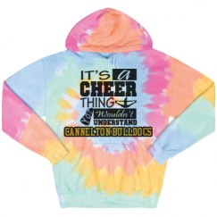 Unisex Tie-Dye Fleece Hoodie