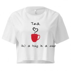 Ladies Festival Cali Crop Top Tee