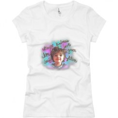 Ladies Slim Fit Basic Promo Jersey Tee