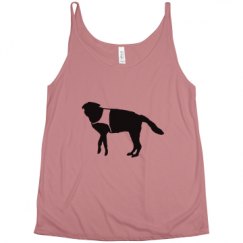 Ladies Flowy Slouchy Tank