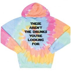 Unisex Tie-Dye Fleece Hoodie