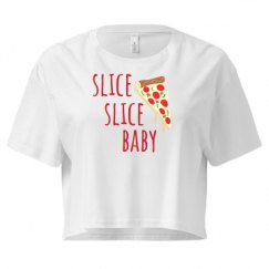 Ladies Festival Cali Crop Top Tee