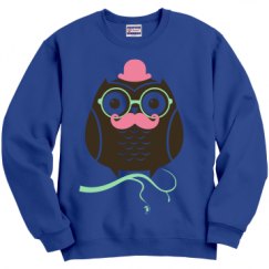 Unisex Film and Foil Crewneck Sweatshirt