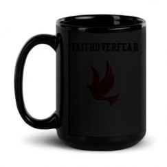 15oz Black Glossy Mug