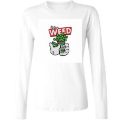 Ladies Relaxed Fit Basic Long Sleeve Tee