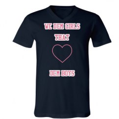 Unisex V-Neck Jersey Tee