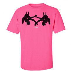 Unisex Ultra Cotton Safety Neon Crewneck Tee