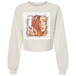 Women's Raglan Pullover Fleece
