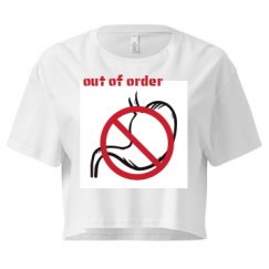 Ladies Festival Cali Crop Top Tee