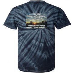 Unisex Tie-Dye Cyclone Pinwheel Tee