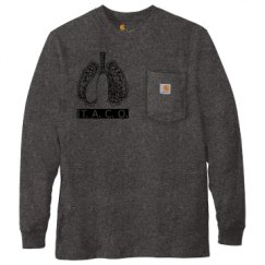 Unisex Carhartt Pocket Long Sleeve Tee