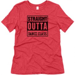 Ladies Relaxed Fit Super Soft Triblend Tee