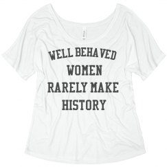 Well behaved women