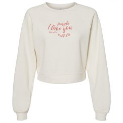 Women's Raglan Pullover Fleece
