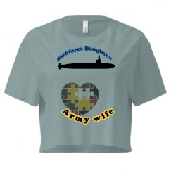 Ladies Festival Cali Crop Top Tee