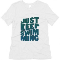 Ladies Relaxed Fit Super Soft Triblend Tee