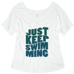 Ladies Flowy Slouchy Tee