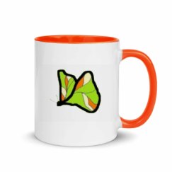 11oz Ceramic Mug with Color Inside