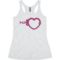 Ladies Slim Fit Super Soft Racerback Triblend Tank