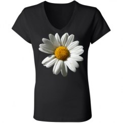 Ladies Slim Fit V-Neck Jersey Tee