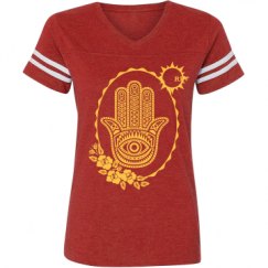 Ladies Relaxed Fit Vintage Sports Tee