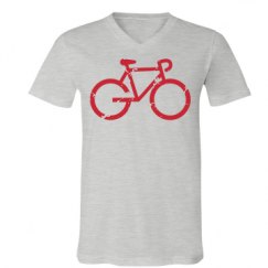 Unisex V-Neck Jersey Tee