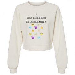 Women's Raglan Pullover Fleece