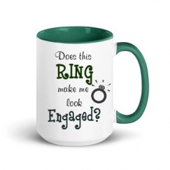 15oz Ceramic Mug with Color Inside