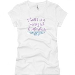 Ladies Slim Fit Basic Promo Jersey Tee